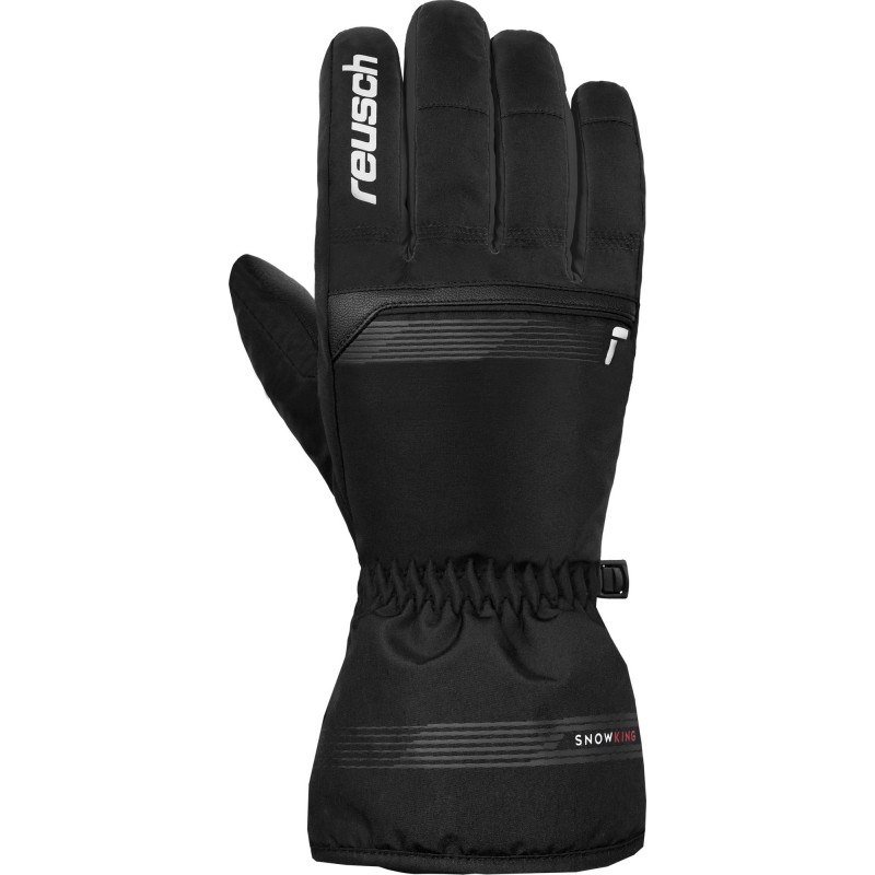 Smučarske rokavice REUSCH SNOW KING BLACK/WHITE