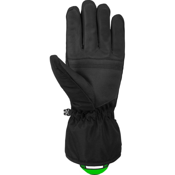 Smučarske rokavice REUSCH SNOW KING BLACK/NEON GREEN