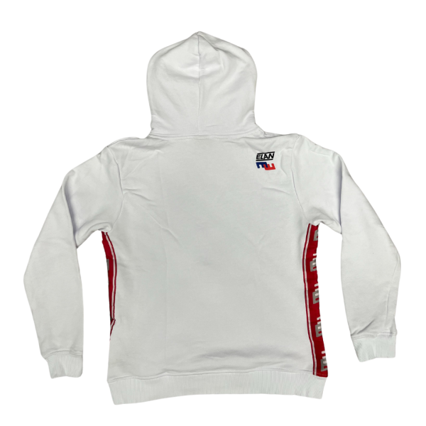 Ženski pulover ELAN RETRO HOODIE WHITE