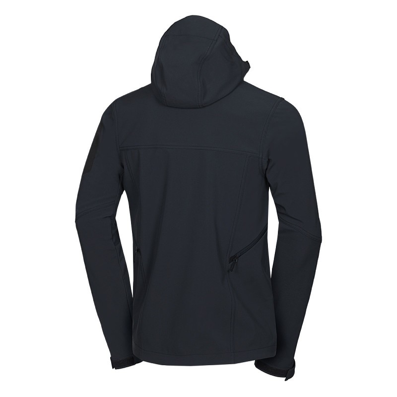 Moška softshell jakna NORTHFINDER GIULIO 3L BLACK