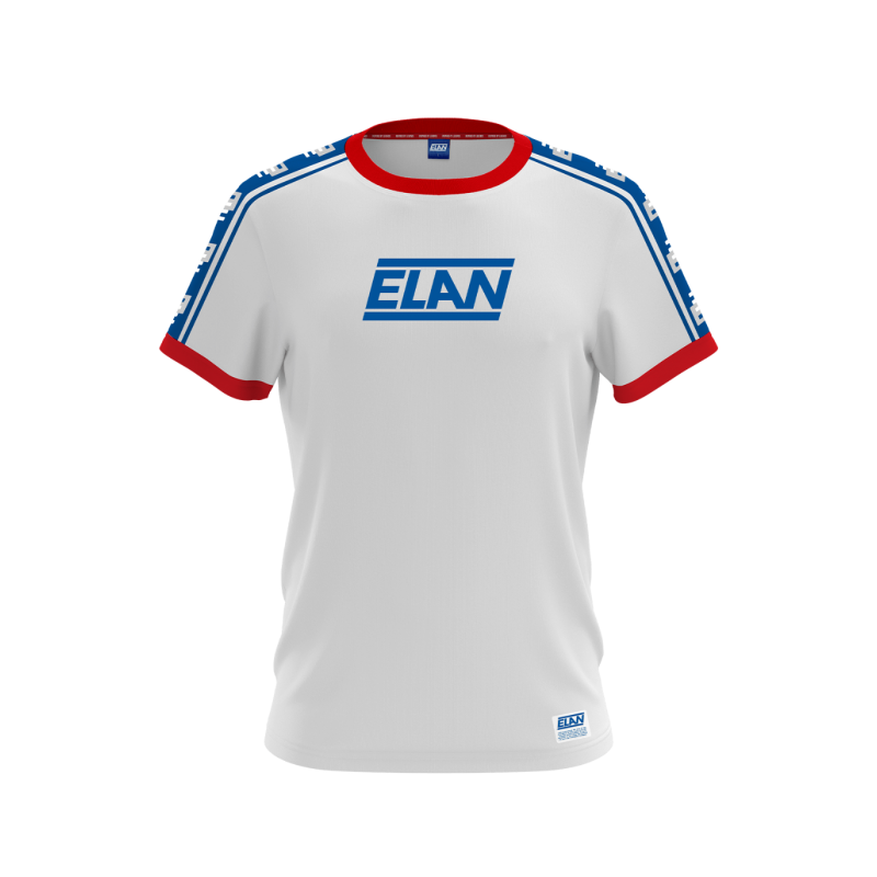 Moška majica ELAN T-SHIRT RETRO WHITE